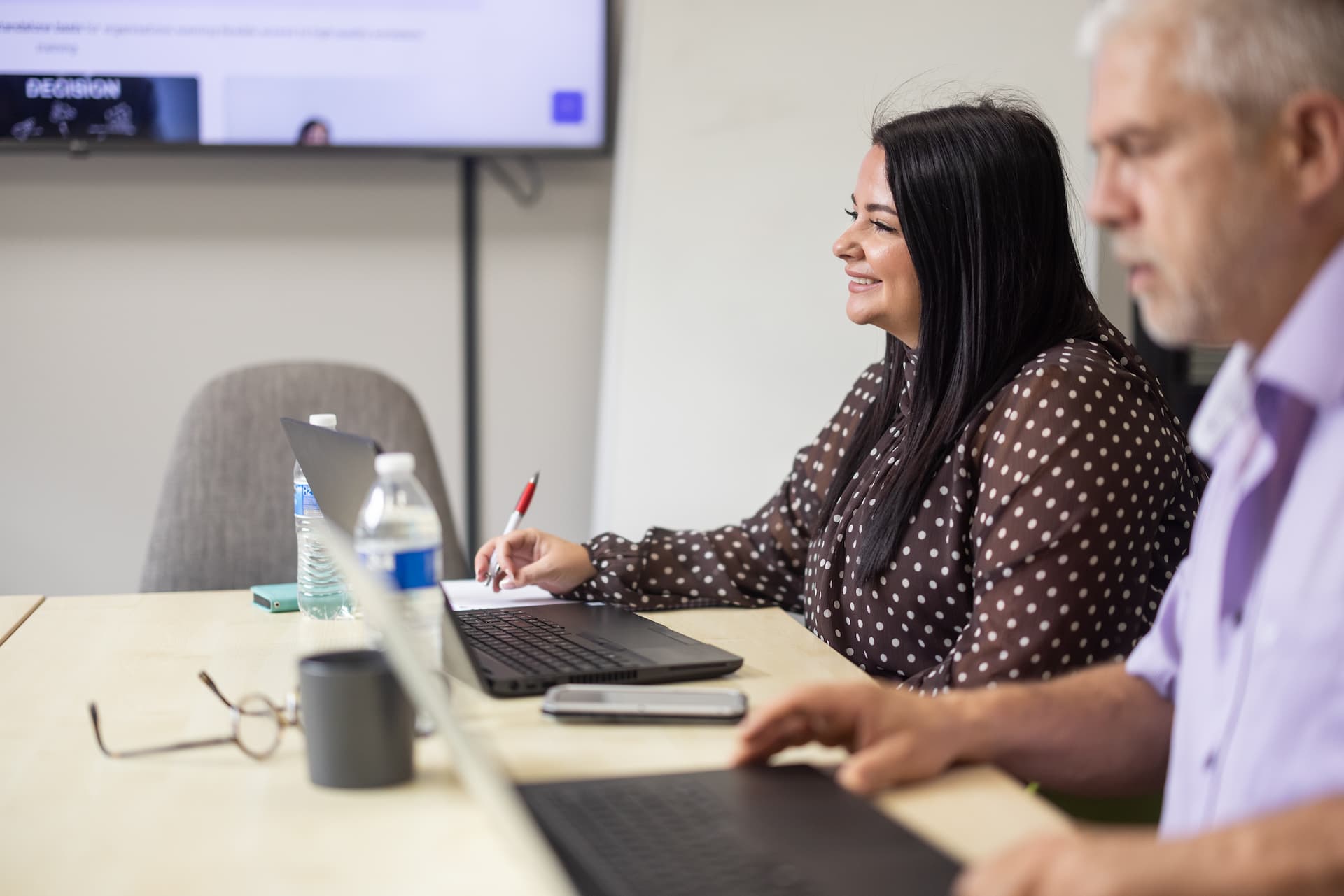 Cheviot HR consultants supporting a workplace meeting